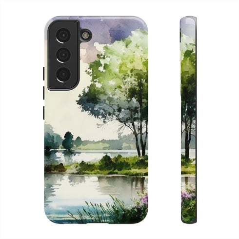 Summer Day by the Lake - Impact Resistant Phone Case